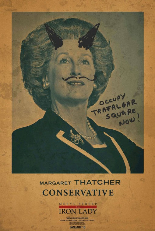 1000 piece jigsaw puzzle for the movie poster: The Iron Lady (2011) ver6