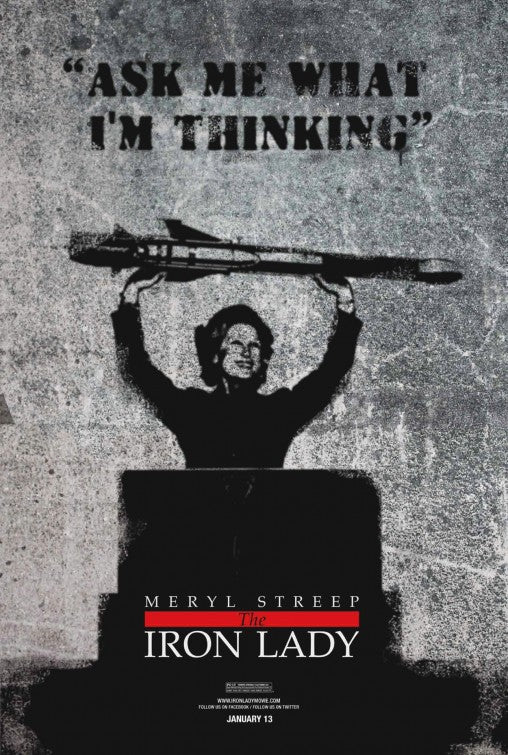 1000 piece jigsaw puzzle for the movie poster: The Iron Lady (2011) ver8