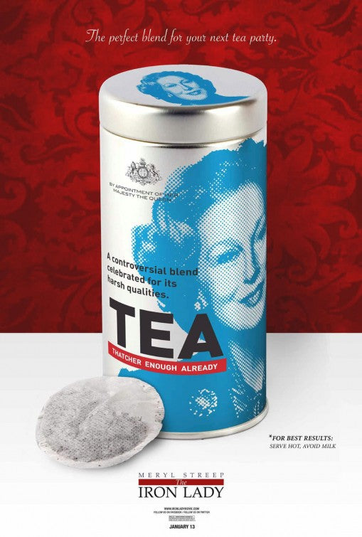 1000 piece jigsaw puzzle for the movie poster: The Iron Lady (2011) ver9