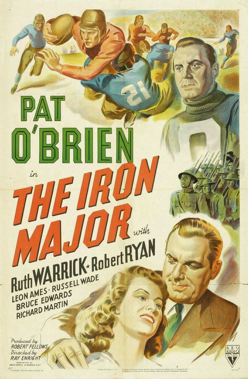 the movie poster: The Iron Major (1943)