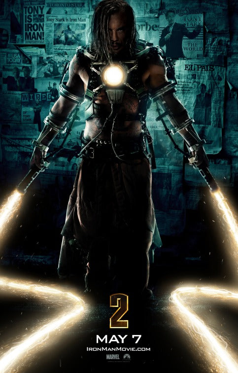 1000 piece jigsaw puzzle for the movie poster: Iron Man 2 (2010) ver3