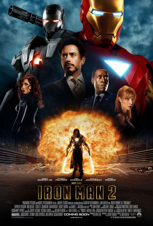 1000 piece jigsaw puzzle for the movie poster: Iron Man 2 (2010) ver6