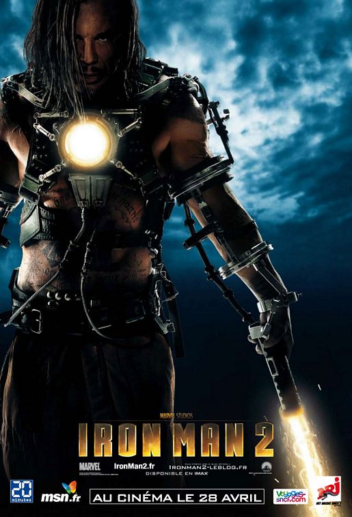 1000 piece jigsaw puzzle for the movie poster: Iron Man 2 (2010) ver9