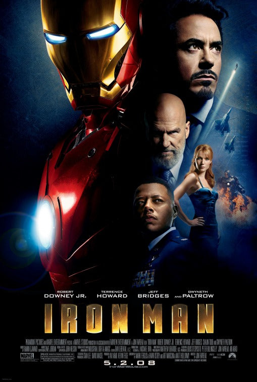 the movie poster: Iron Man (2008) ver3