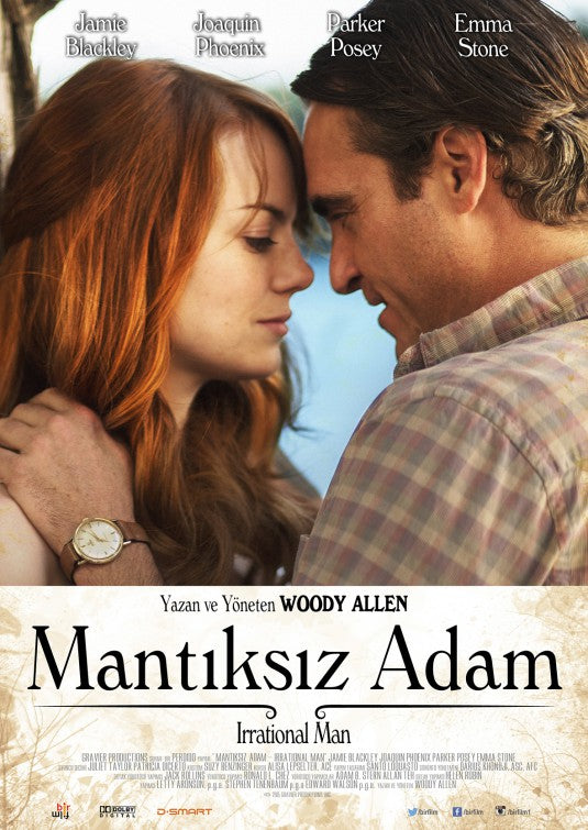 1000 piece jigsaw puzzle for the movie poster: Irrational Man (2015) ver3