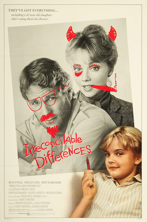 1000 piece jigsaw puzzle for the movie poster: Irreconcilable Differences (1984)