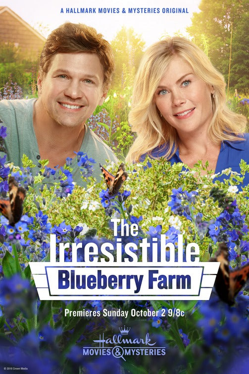 1000 piece jigsaw puzzle for tv poster: The Irresistible Blueberry Farm