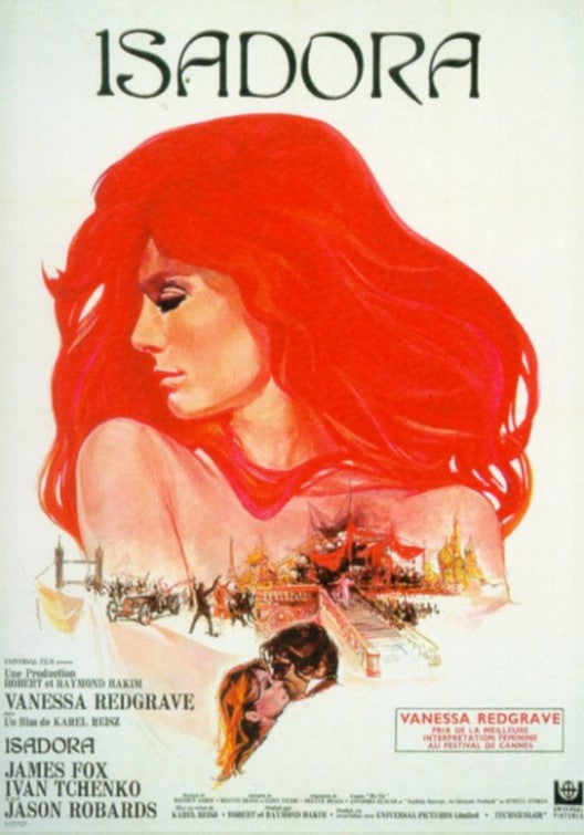 1000 piece jigsaw puzzle for the movie poster: Isadora (aka The Loves of Isadora) (1968) ver3