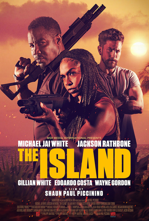1000 piece jigsaw puzzle for the movie poster: The Island (2023)