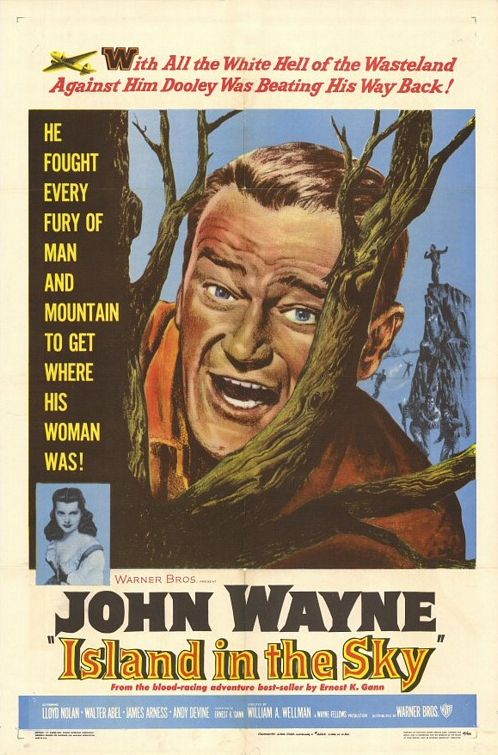 the movie poster: Island in the Sky (1953)