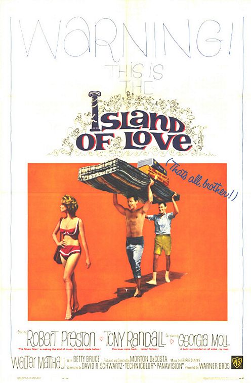 the movie poster: Island of Love (1963)