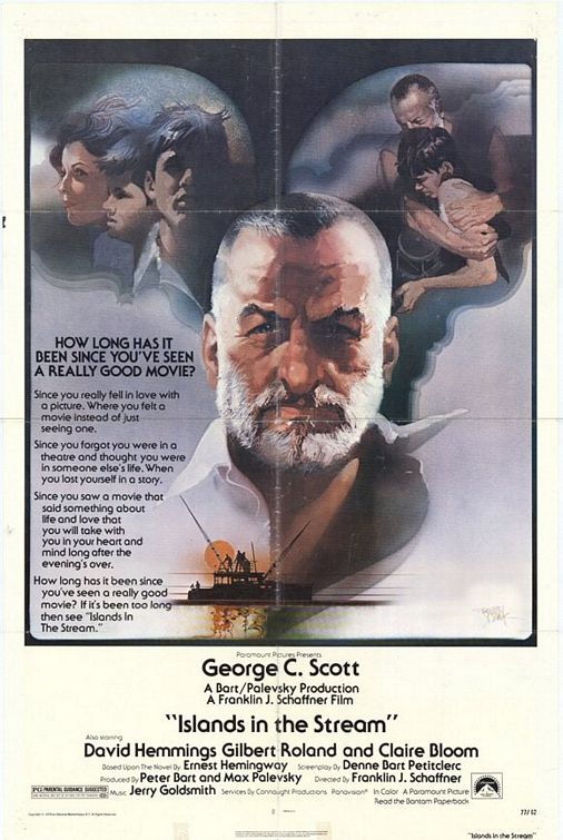 the movie poster: Islands in the Stream (1977)
