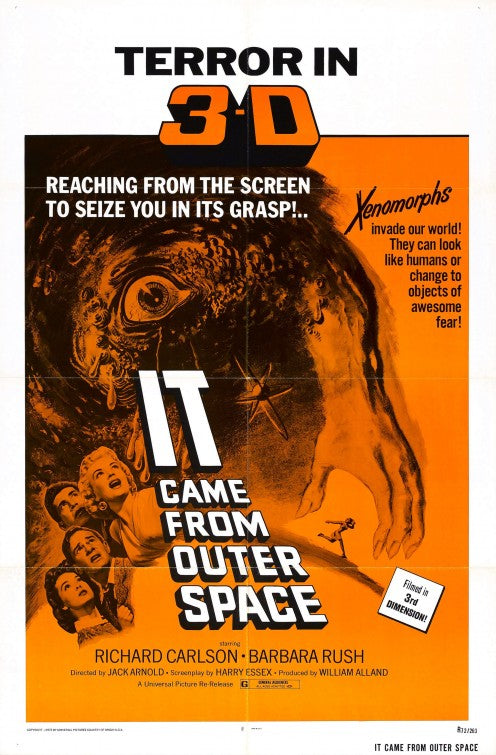 1000 piece jigsaw puzzle for the movie poster: It Came from Outer Space (1953) ver2