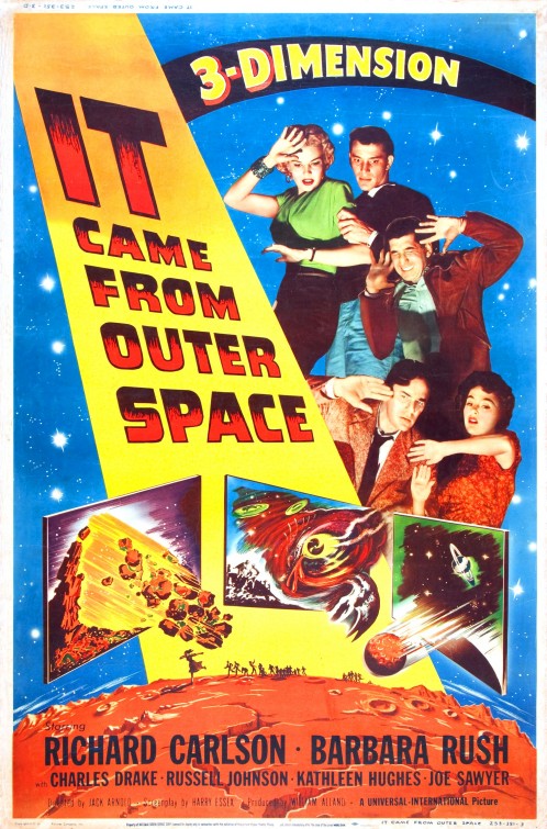 1000 piece jigsaw puzzle for the movie poster: It Came from Outer Space (1953) ver3