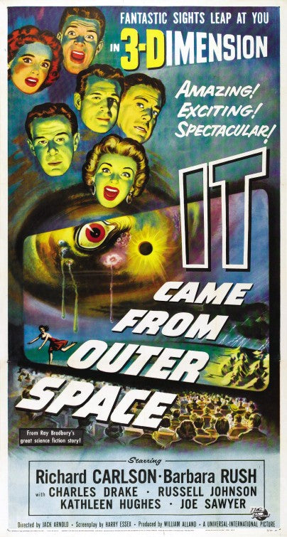 1000 piece jigsaw puzzle for the movie poster: It Came from Outer Space (1953) ver4