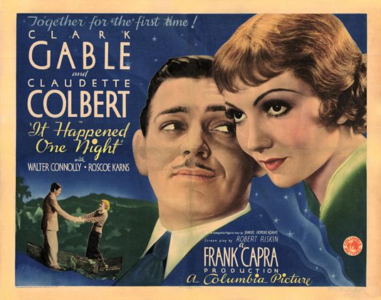 the movie poster: It Happened One Night (1934) ver2