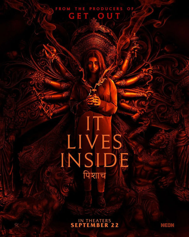 1000 piece jigsaw puzzle for the movie poster: It Lives Inside (2023) ver3