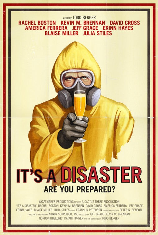 1000 piece jigsaw puzzle for the movie poster: It's a Disaster (2012)