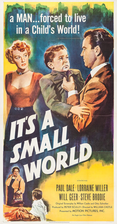 1000 piece jigsaw puzzle for the movie poster: It's a Small World (1950)
