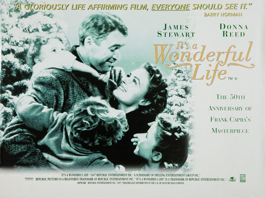 the movie poster: It's a Wonderful Life (1946) ver4