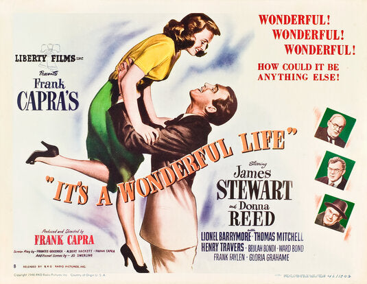 1000 piece jigsaw puzzle for the movie poster: It's a Wonderful Life (1946) ver6