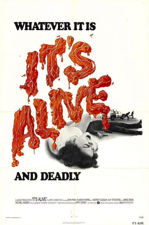the movie poster: It's Alive (1974) ver2