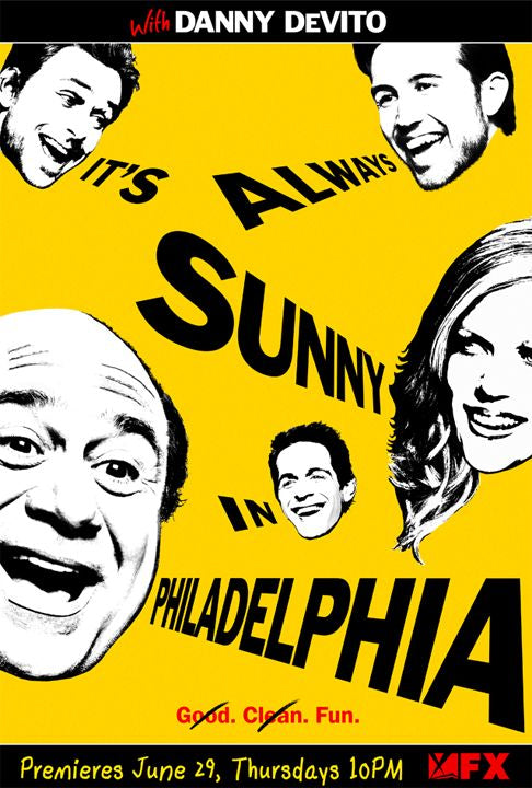 1000 piece jigsaw puzzle for tv poster: It's Always Sunny in Philadelphia