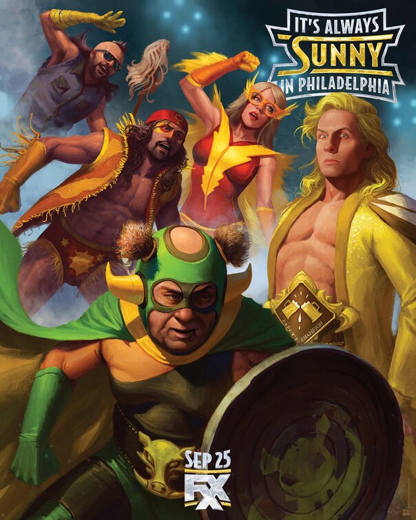 1000 piece jigsaw puzzle for tv poster: It's Always Sunny in Philadelphia, ver19
