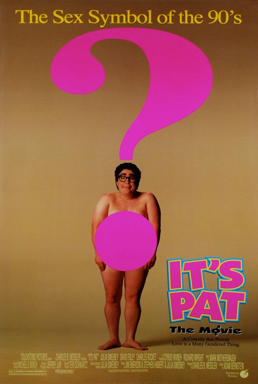 1000 piece jigsaw puzzle for the movie poster: It's Pat (1994)