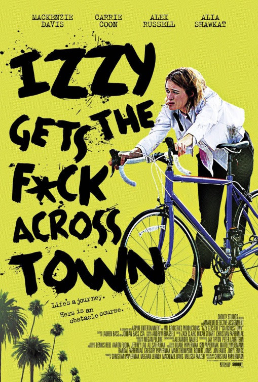 1000 piece jigsaw puzzle for the movie poster: Izzy Gets the F*ck Across Town (2018)