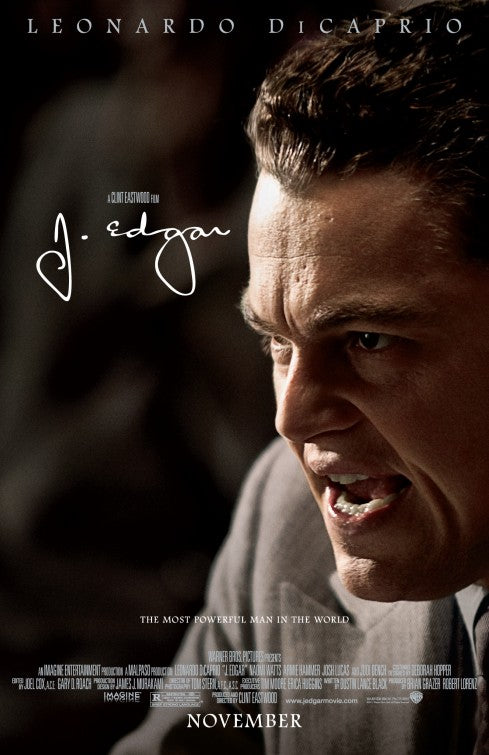 1000 piece jigsaw puzzle for the movie poster: J. Edgar (2011)