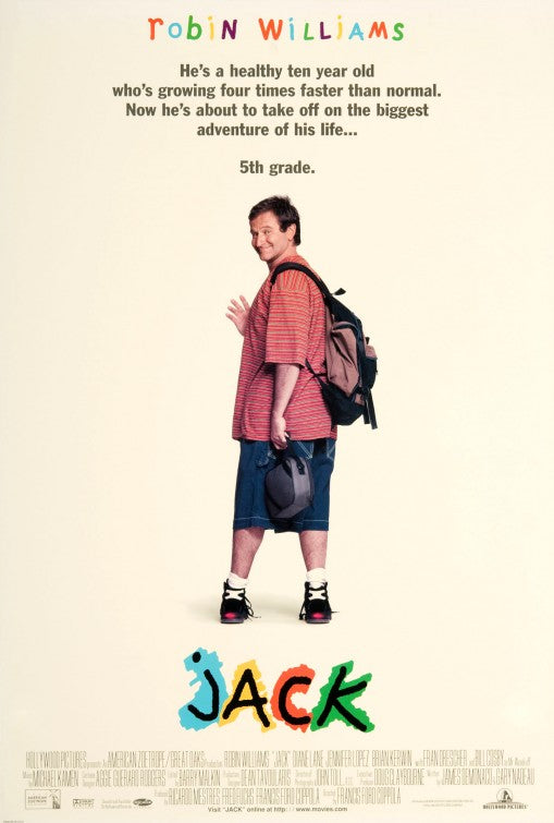 the movie poster: Jack (1996)