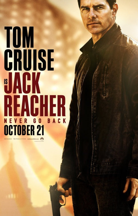 1000 piece jigsaw puzzle for the movie poster: Jack Reacher: Never Go Back (2016) ver3