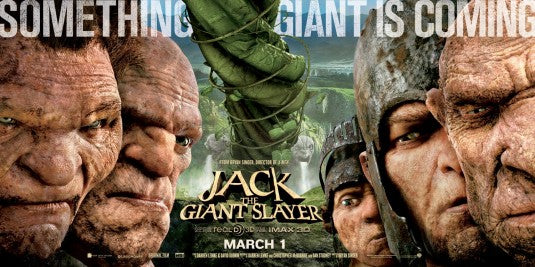 1000 piece jigsaw puzzle for the movie poster: Jack the Giant Slayer (2013) ver3