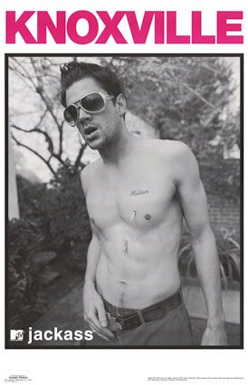 1000 piece jigsaw puzzle for tv poster: Jackass