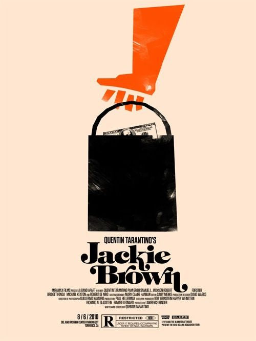 1000 piece jigsaw puzzle for the movie poster: Jackie Brown (1997) ver11