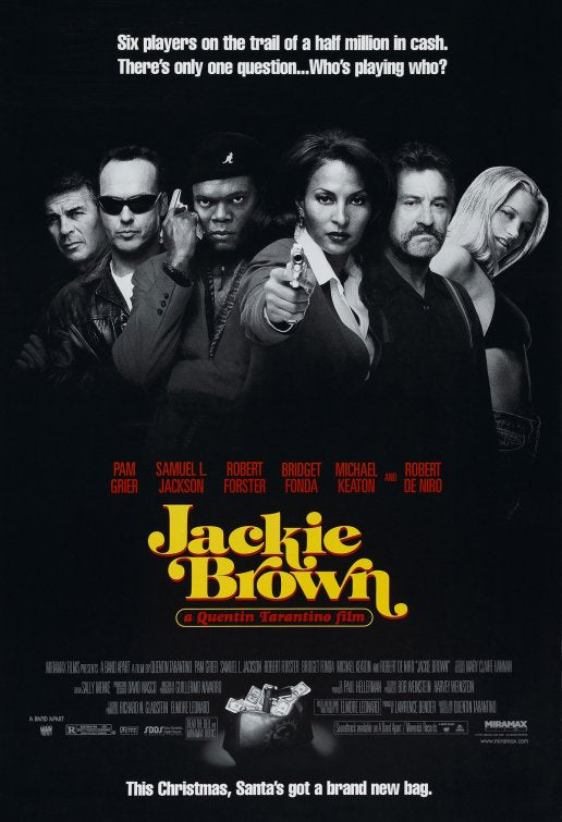 1000 piece jigsaw puzzle for the movie poster: Jackie Brown (1997) ver8