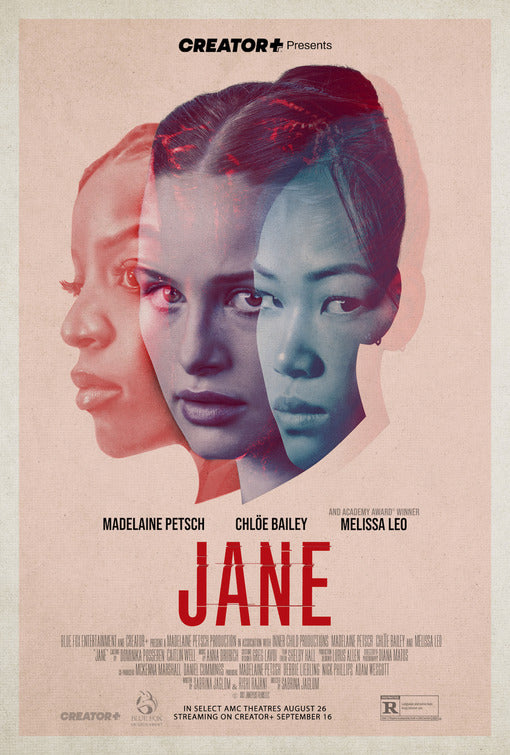1000 piece jigsaw puzzle for the movie poster: JANE (2022)