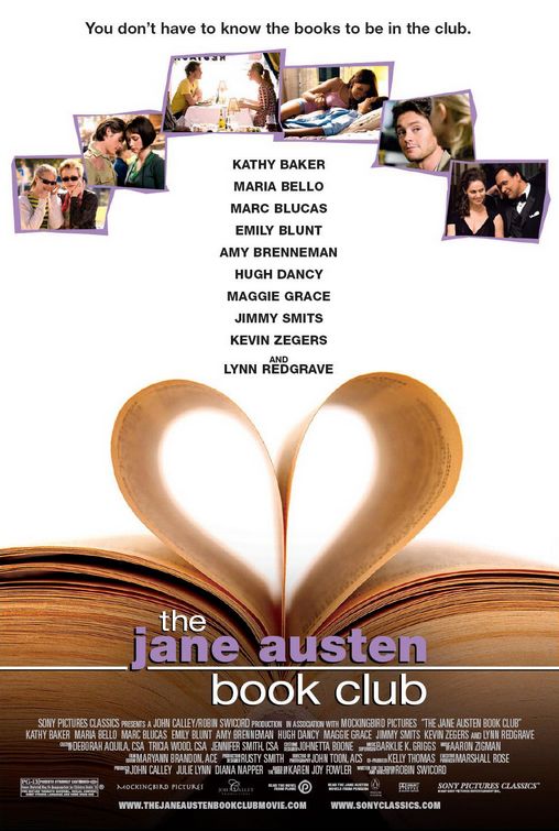 the movie poster: The Jane Austen Book Club (2007)
