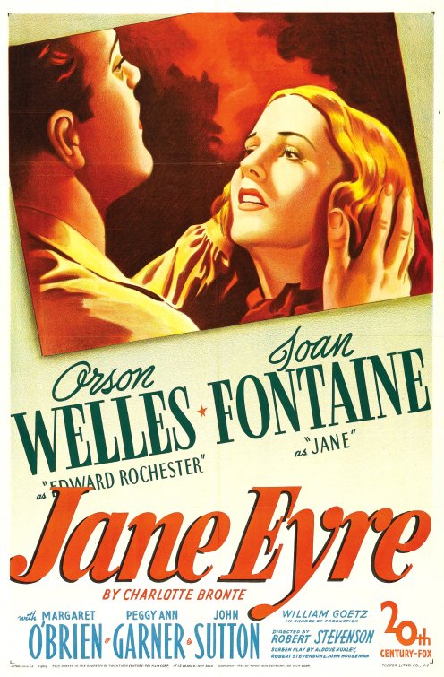 1000 piece jigsaw puzzle for the movie poster: Jane Eyre (1944)