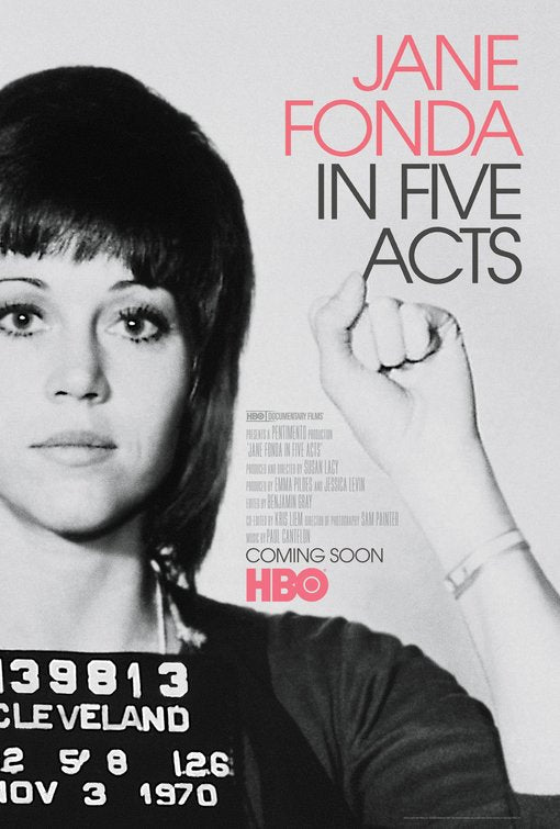 1000 piece jigsaw puzzle for tv poster: Jane Fonda in Five Acts