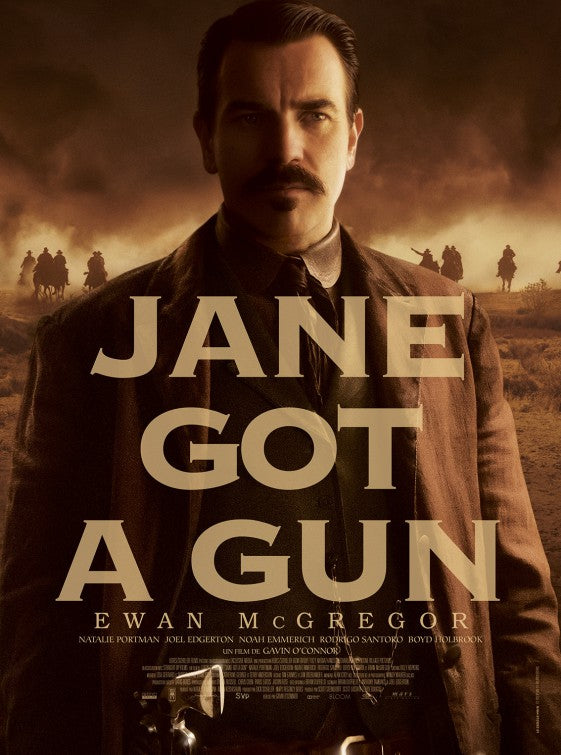 1000 piece jigsaw puzzle for the movie poster: Jane Got a Gun (2016) ver2