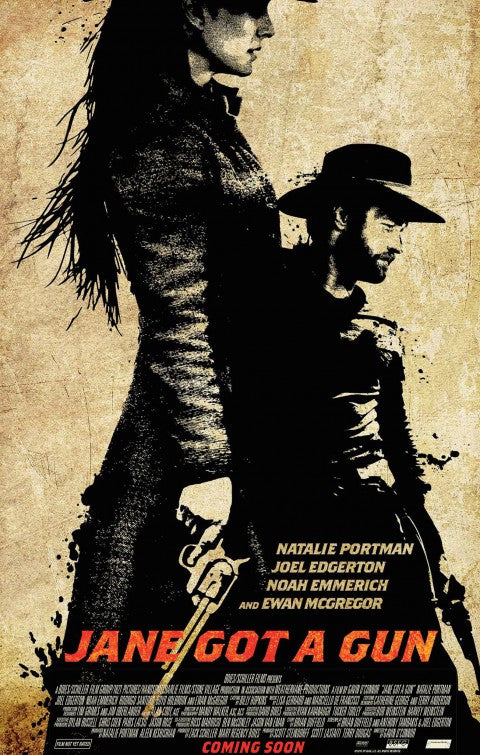 1000 piece jigsaw puzzle for the movie poster: Jane Got a Gun (2016) ver4