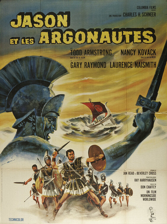 1000 piece jigsaw puzzle for the movie poster: Jason and the Argonauts (1963) ver2