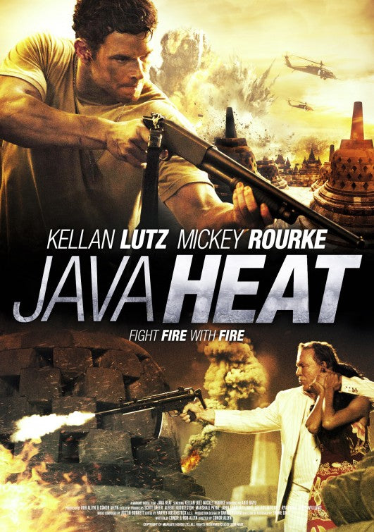 1000 piece jigsaw puzzle for the movie poster: Java Heat (2013) ver3