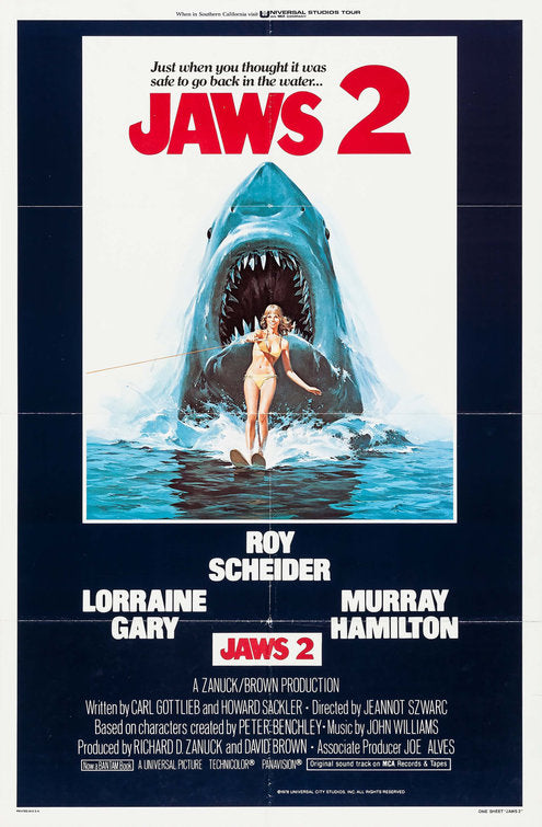 the movie poster: Jaws 2 (1978) ver3