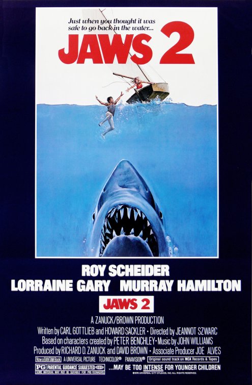 1000 piece jigsaw puzzle for the movie poster: Jaws 2 (1978) ver4