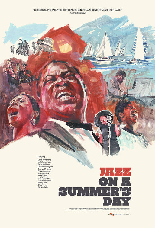 1000 piece jigsaw puzzle for the movie poster: Jazz on a Summer's Day (1959) ver2