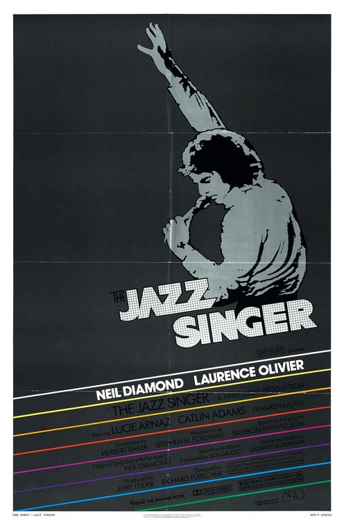 the movie poster: The Jazz Singer (1980)