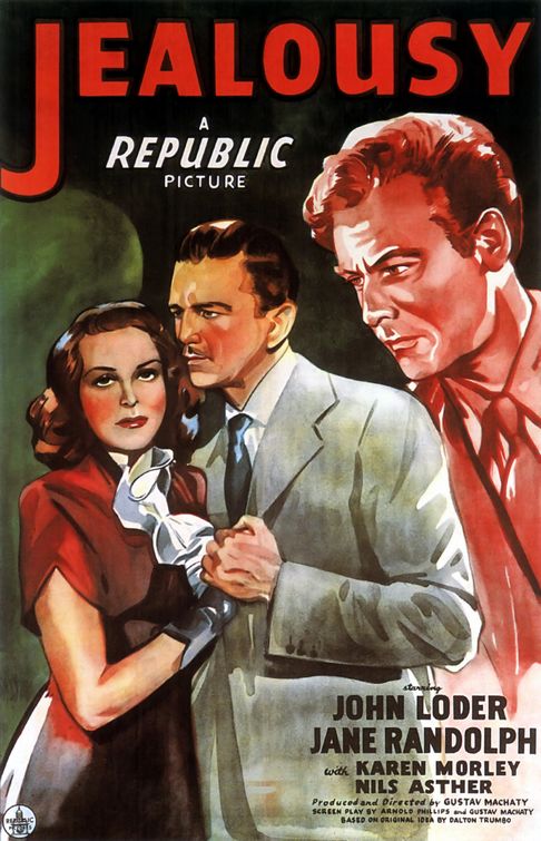 the movie poster: Jealousy (1945)